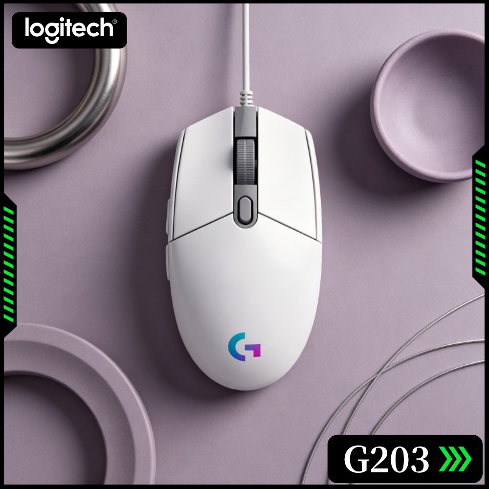 Logitech G203 Bedrade Gamingmu - Receipt Printer Thermal recensie en prijs