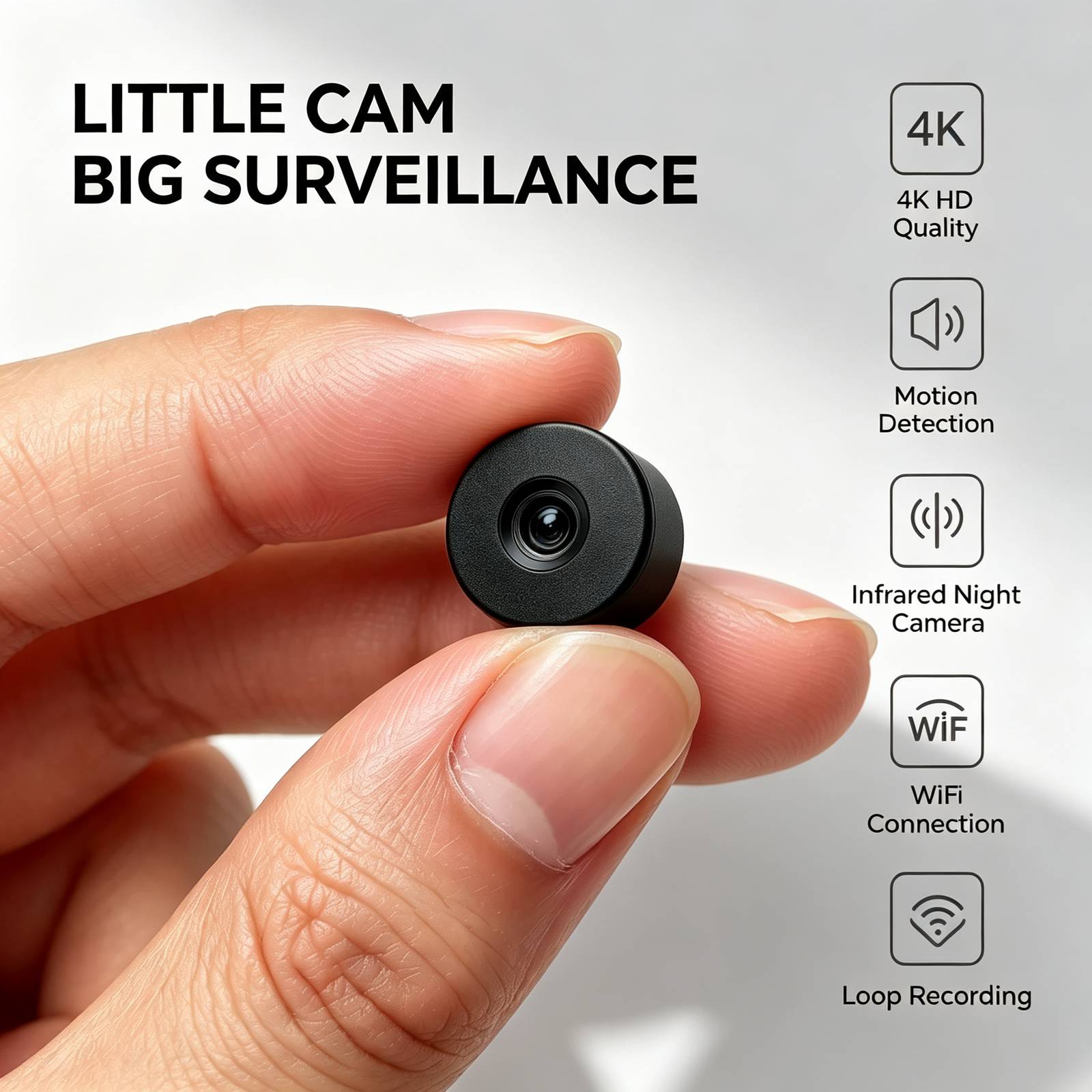 R1 Mini WiFi beveiligingscamer - Office Technologies recensie en prijs