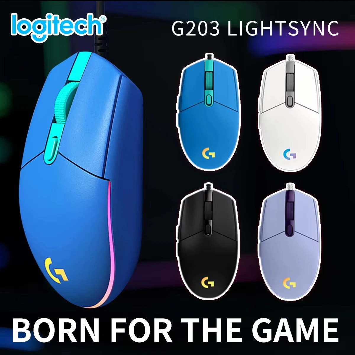 Logitech G203 RGB-gamingmuis m - Logitech Mouse G203 recensie en prijs