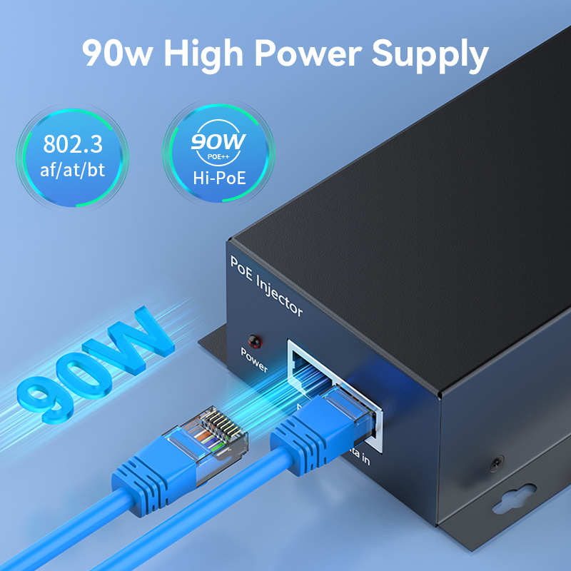 90W 10G PoE Injector IEEE 802. - Power Over Ethernet recensie en prijs