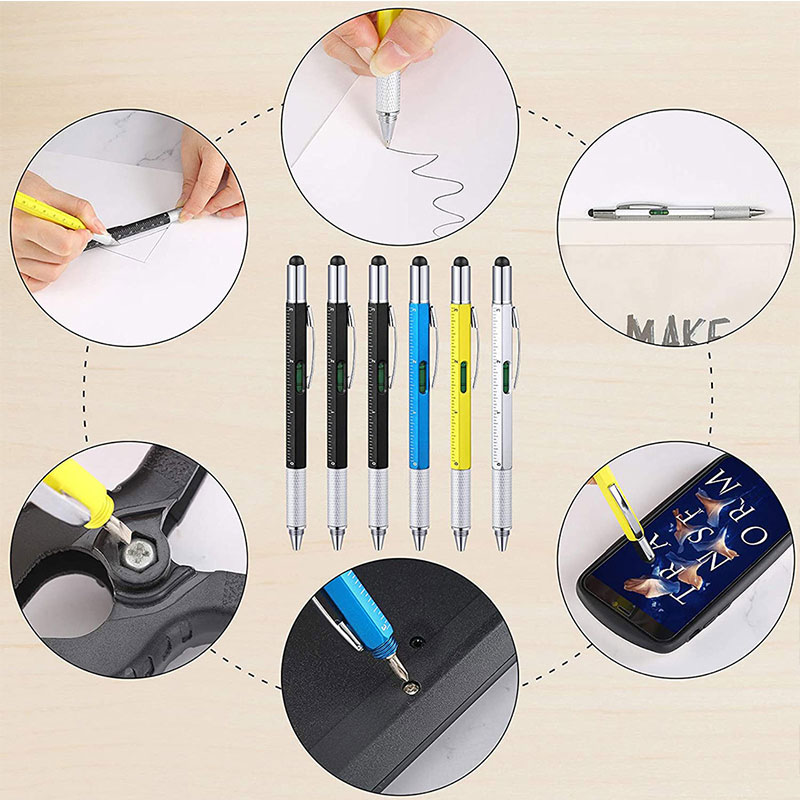 6-in-1 multifunctionele balpen - Office Technician recensie en prijs