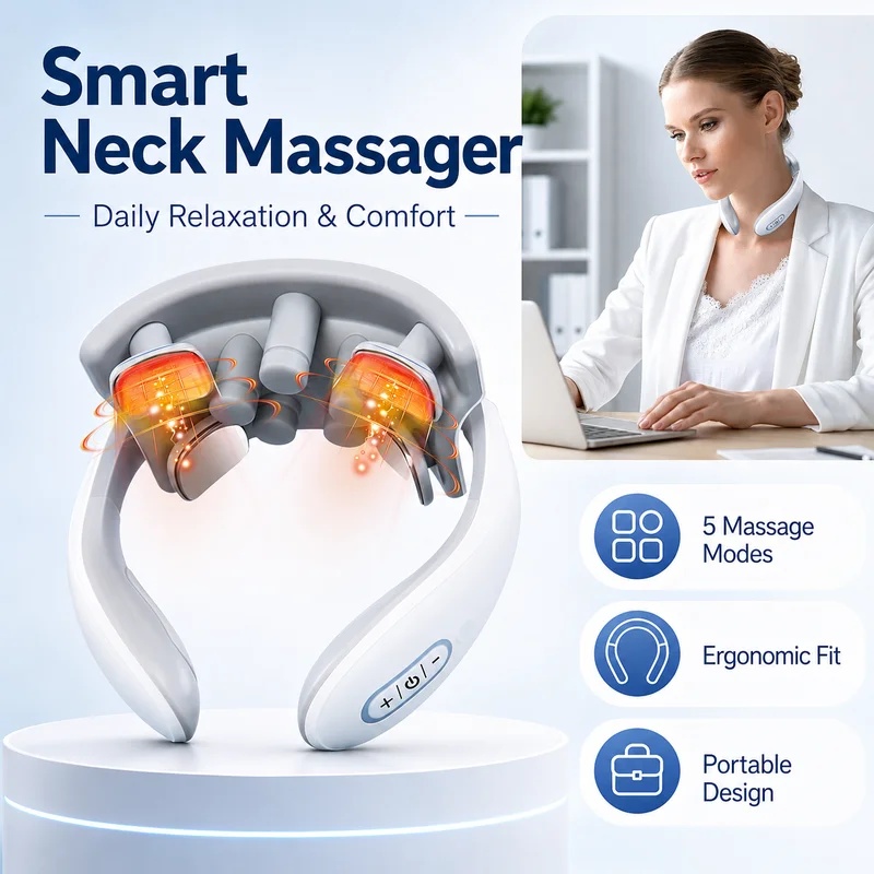 Slimme nekmassager voor volwas - Office Technologies recensie en prijs