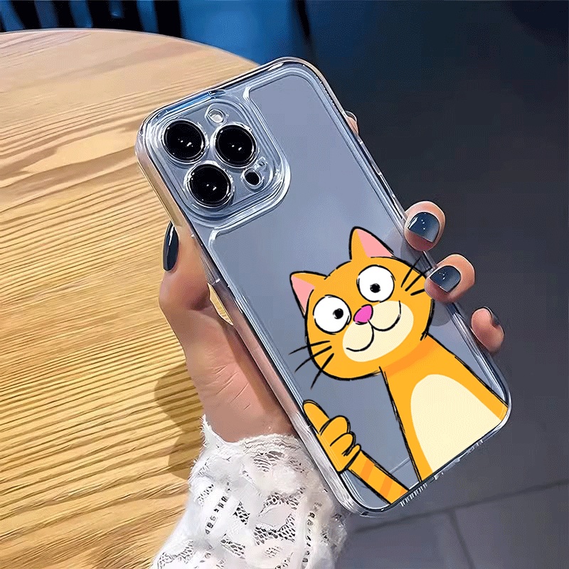 Schattige cartoon oranje katte - Receipt Printer Thermal recensie en prijs