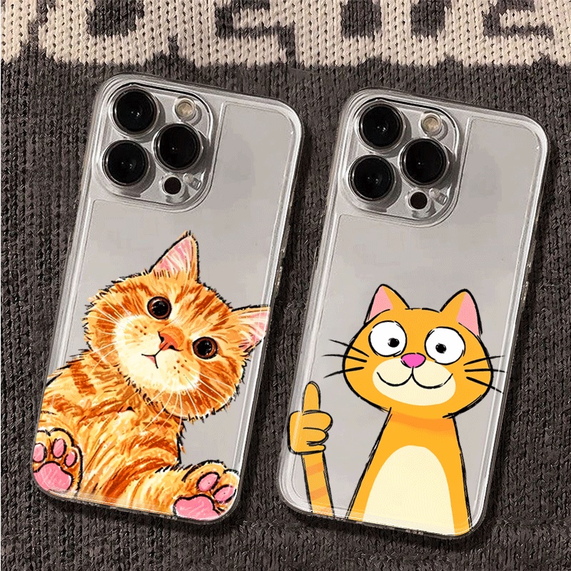 Schattige cartoon oranje katte - Receipt Printer Thermal recensie en prijs
